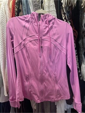 Pink Lululemon Nulu Define Jacket - Size 8